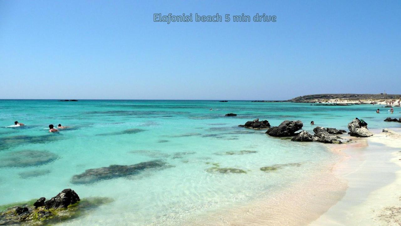 Sea Lake Holiday House Elafonisi Luaran gambar